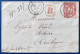 Lettre Recommandée Sage N/B N°70 40c Orange Oblitéré Dateur T18 De COTIGNAC ( VAR) Pour AUBAGNE TTB/SUP - 1876-1878 Sage (Type I)