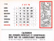 Delcampe - Calendrier Des Congrès Médicaux Et Scientifiques 1966. LABORATOIRES DELALANDE à COURBEVOIE . - Small : 1961-70