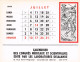 Delcampe - Calendrier Des Congrès Médicaux Et Scientifiques 1966. LABORATOIRES DELALANDE à COURBEVOIE . - Small : 1961-70