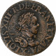 France, Louis XIII, Double Tournois, 1615, Amiens, Cuivre, TTB+, CGKL:264 - 1610-1643 Lodewijk XIII Van Frankrijk De Rechtvaardige