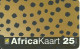 Netherlands: Prepaid IDT - Africa Kaart. Small Serial Number - [3] Tarjetas Móvil, Prepagadas Y Recargos