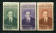 Russia 1950 Mi 1515-1517  MNH ** - Ungebraucht