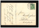 AK Blumen Grüne Schale Usambara Veilchen Strandflieder, Döbeln 15.5.1908 - Other & Unclassified