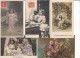 Delcampe - Lot De 56 CPA Variés Femme, Fleurs, Enfants, Hommes, 1er Avril Et Autres à Voir... Toutes Scannées - 5 - 99 Postcards