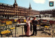 Espagne > MADRID Plaza Mayor Y Parejita Tipica - Autos Renault Frégate 2 Cv Fourgonnette Cpm GF ( ͡♥ ͜ʖ ͡♥) ♥ - Madrid