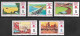 China 1976 Fulfillment 5 Year-plan Agriculture Textile Plant Iron Co. Sc. 1255-9 MNH ** Chine Plan Quinquennal  ** - Ongebruikt