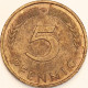 Germany Federal Republic - 5 Pfennig 1980 G, KM# 107 (#4593) - 5 Pfennig