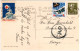 Norwegen 1944, 15 öre Auf Zensurkarte V. Oslo M. 2 Weihnachtsmarken God Jul - Covers & Documents