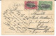 !!! CONGO, CPA DE 1909, DÉPART DE STANLEYVILLE POUR THUIN (BELGIQUE). - Lettres & Documents