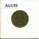 5 STOTINKI 1974 BULGARIA Coin #AU139.U.A - Bulgarie