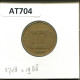 10 AGOROT 1988 ISRAEL Moneda #AT704.E.A - Israele