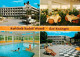 73101638 Bad Kissingen Kurklinik Rudolf Wissell Speisesaal Hallenbad Terrasse Ba - Bad Kissingen