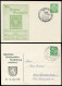 Deutsches Reich, 1936, PP 126 C12,C20,C27, Brief - Sonstige & Ohne Zuordnung