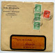 Germany 1928 Cover W/ Letter & Advertisements; Kunzendorf - Gebr Hirsch & Co, Glashüttenwerke; 5pf Schiller & 15pf Kant - Covers & Documents