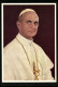 AK Papst Paul VI. Blickt In Die Kamera  - Popes