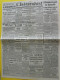 Journal L'Indépendant Du 16 Septembre 1940. Egypte Londres Finlande Blum Interné LVF Légion Française Roumanie - Sonstige & Ohne Zuordnung