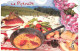 Recettes De Cuisine - Piperade - Découpe Originale - Gastronomie - CPM - Carte Neuve - Voir Scans Recto-Verso - Recipes (cooking)