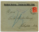 Germany 1928 Cover & Invoices; Melle - Bernhard Wichtrup, Gas, Wasser Und Elektrizität; 15pf. Immanuel Kant - Lettres & Documents