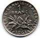 1 Franc 1961 - 1 Franc