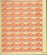 Tunisie 1941 - Colonie Française- Timbres Neufs. Yvert Nr.: 216. Feuille De 50 Avec Coin Date 21/3/41.. (EB) AR-02646 - Ungebraucht