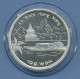 Korea Nord 100 Won 1996 Hong Kong Hausboot, Silber, KM 422 PP In Kapsel (m4637) - Korea, North