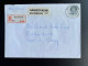 NETHERLANDS 1990 REGISTERED LETTER BERGHAREN TO TILBURG 07-05-1990 NEDERLAND AANGETEKEND - Brieven En Documenten