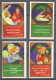 CANADA Bible Society / Christianity - Charity Label Cinderella Vignette  - Mary Joseph Jesus Three Kimgs Angel - Christentum