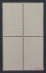 SCHWEIZ 366 B (SBK B5), Patria 20 Rp. Viererblock Zentrisch Gestempelt, 180,-SFr - Used Stamps