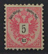 Österreich  49 A   Doppeladler 50 Kr. Höchstwert, Sauber Gestempelt, KW 80,- € - Unused Stamps