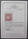 WÜRTTEMBERG 42 A * 70 Kr. Violettbraun, LUXUS, Originalgummi, Fotoattest 3800,-€ - Mint