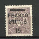 FIUME  Yv. N° 31  SA N° 31  * 15 S 10f Timbres De Hongrie Caisse D'épargne Surchargés  Cote 20  Euro BE  2 Scans - Fiume