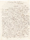 3 Mars 1863 N°17B GC 2240 Marseille Vers Montpellier,Jules Castelnau ,belle Correspondance,signée Calves - 1849-1876: Klassik