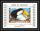 0057/ Umm Al Qiwain Deluxe Blocs ** MNH Michel N° 1402 / 1417 Parrots And Finches Oiseaux (birds) Tirage Blanc White - Perroquets & Tropicaux