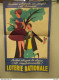 Affiche  Originale 1960 De Bernard Aldebert Pour La Lotterie  Nationale  - 60 Cm Par 40 Cm  Bon état - Affiches