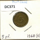 5 PFENNIG 1968 G BRD DEUTSCHLAND Münze GERMANY #DC371.D.A - 5 Pfennig