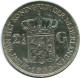 2 1/2 GULDEN 1939 NÉERLANDAIS NETHERLANDS ARGENT Pièce #AR949.F.A - 2 1/2 Florín Holandés (Gulden)