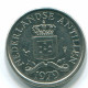 10 CENTS 1979 ANTILLES NÉERLANDAISES Nickel Colonial Pièce #S13612.F.A - Antilles Néerlandaises
