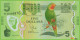 Voyo FIJI 5 Dollars ND(2013) P115 B526a FFA UNC Polymer - Fidji