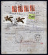 CHINA 2001 Stamps On Postal Document, Parcel Receipt Or Notice (p4166) - Briefe U. Dokumente