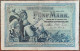 Billet Allemagne 5 Mark 31 Octobre 1904 / Reichskassenschein / 31 - 10 - 1904 - 5 Mark