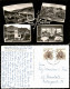Bullau-Erbach (Odenwald) Mehrbildkarte  4 Ortsansichten, Pension Schumbert 1967 - Erbach