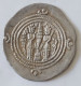 SASANIAN KINGS. Khosrau II. 591-628 AD. AR Silver Drachm Year 35 Mint Ray - Oriental