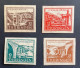 SBZ THUERINGEN THURINGEN 1946 - NEUF**/MNH - Série Complète Mi 112 / 115 - SPARGUMMIERUNG - Mint