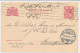 Briefkaart G. 84 A II Leiden - Zwitserland 1913 Poste Restante - Ganzsachen