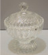 Delcampe - -POT COUVERT BONBONNIERE SUCRIER DRAGEOIR CONFITURIER CRISTAL Signé BACCARAT   E - Glass & Crystal