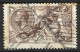 GB...KING GEORGE V...(1910-36..)...." 1918.."......BRADBURY....SEAHORSE.....2/6....TONED......USED.... - Used Stamps