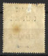 INDIA...KING GEORGE V...(1910-36..)...OFFICAL....SG103....THIN ON TOP.........MH... - 1911-35  George V