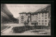 CPA Pralognan-la-Vanoise, Le Grand-Hotel Vu Du Pont  - Pralognan-la-Vanoise