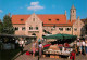 72913469 Braunschweig Burgplatz Traditioneller Topfmarkt Burg Dankwarderode Brau - Braunschweig