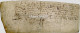 Ref 2 - RARE!, Lettre Manuscrite, Document Notarial , Le Havre Et Environs , écritures Très Anciennes , Papier épais. - Manuscripts